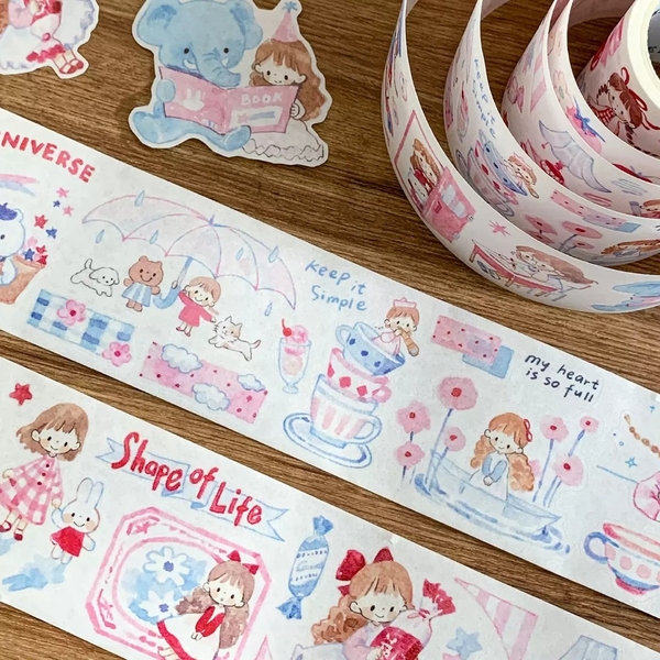 Các mẫu PET Tape, Sticker hãng Molinta