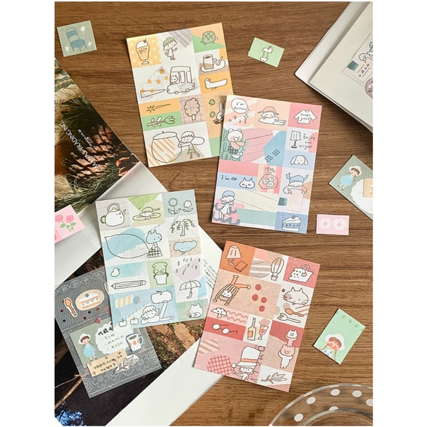 Các mẫu PET Tape, Sticker hãng Molinta