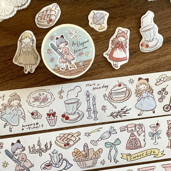 Các mẫu PET Tape, Sticker và Note collection 