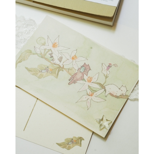 Các mẫu Postcard chủ đề người tí bon | by Con Cá