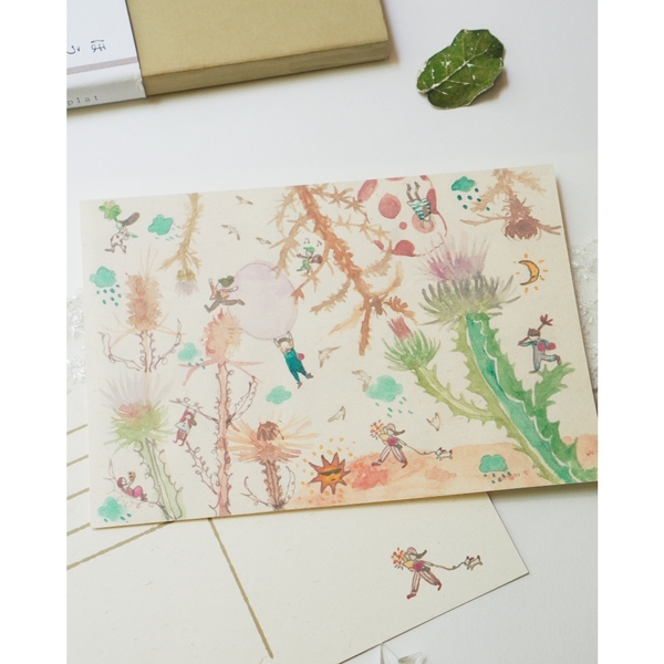 Các mẫu Postcard chủ đề người tí bon | by Con Cá