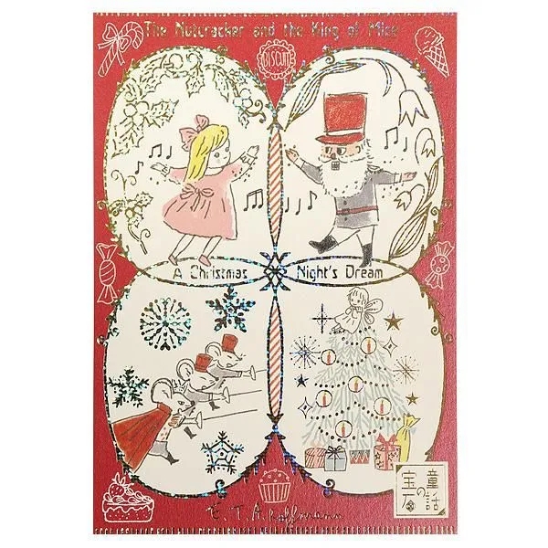 Các mẫu postcard có ép nhũ - chủ đề 
