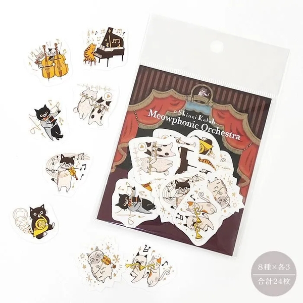 Các mẫu Flake Stickers có nhũ series 