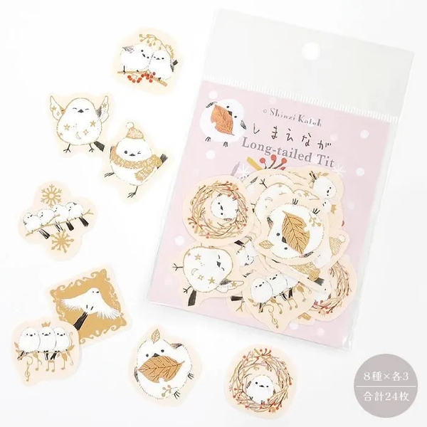 Các mẫu Flake Stickers có nhũ series 