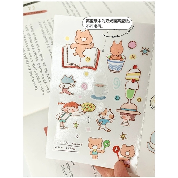 Sổ trữ sticker size A7 hãng Molinta