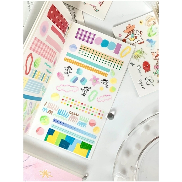 Sổ trữ sticker size A7 hãng Molinta