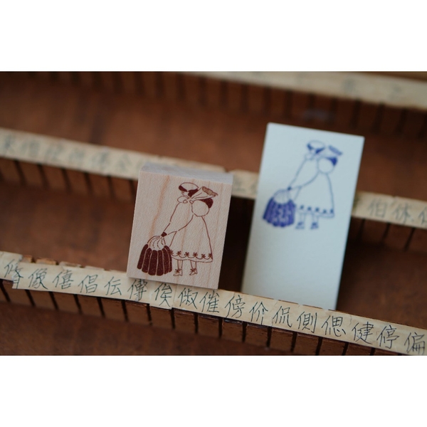 Các mẫu stamp chủ đề Sweet O Clock hãng Ivy Snow Đài Loan