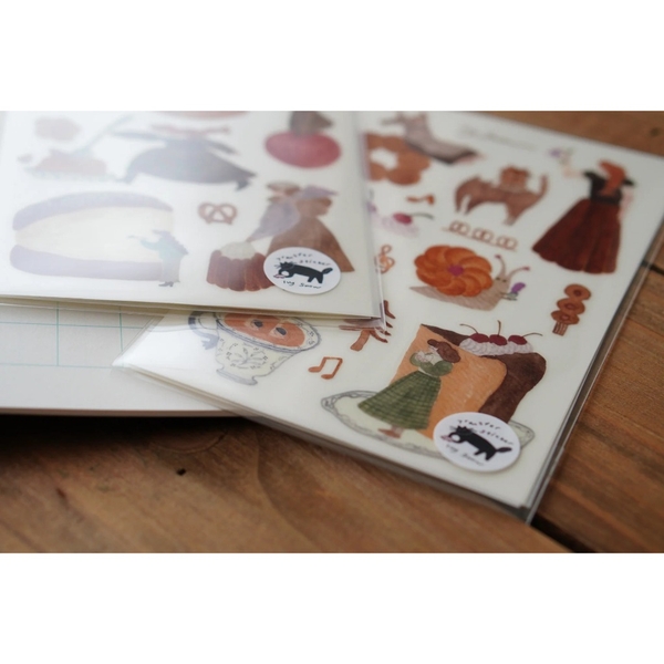 [2026] Các mẫu Transfer stickers (sticker cạo) hãng Ivy Snow Đài Loan