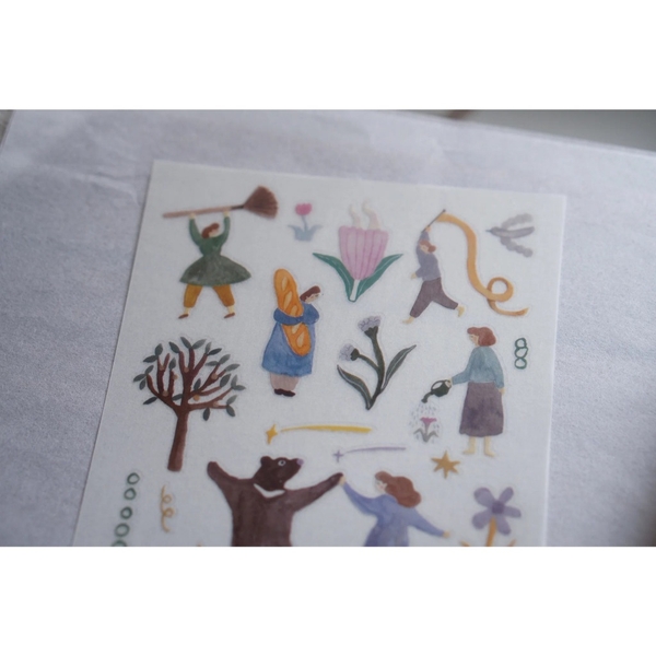 [2026] Các mẫu Transfer stickers (sticker cạo) hãng Ivy Snow Đài Loan