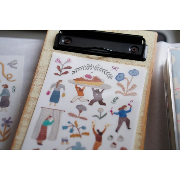 [2026] Các mẫu Transfer stickers (sticker cạo) hãng Ivy Snow Đài Loan