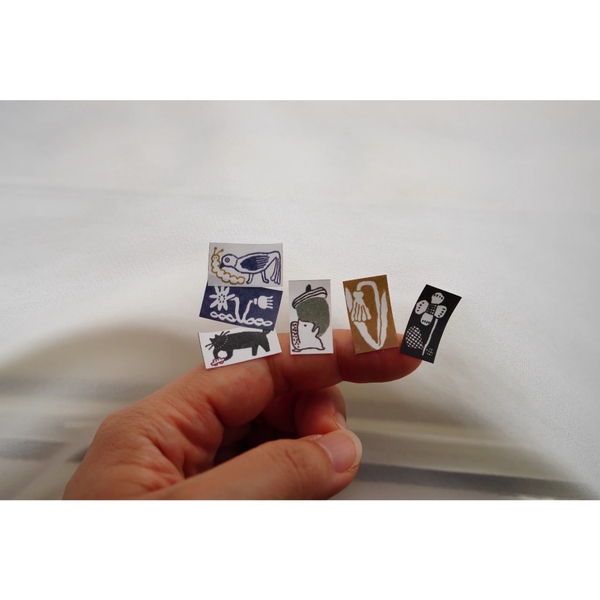 [Full và chiết] Label Stickers Sheet Ivy Snow Đài Loan