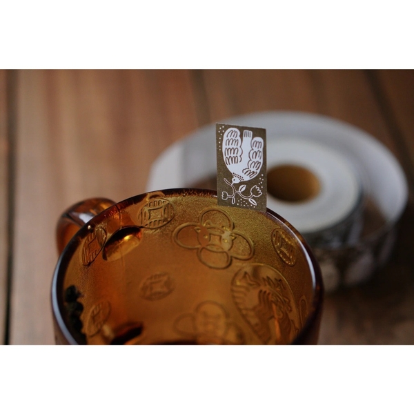 [Chiết 50 miếng] Label Stickers hãng Ivy Snow Đài Loan