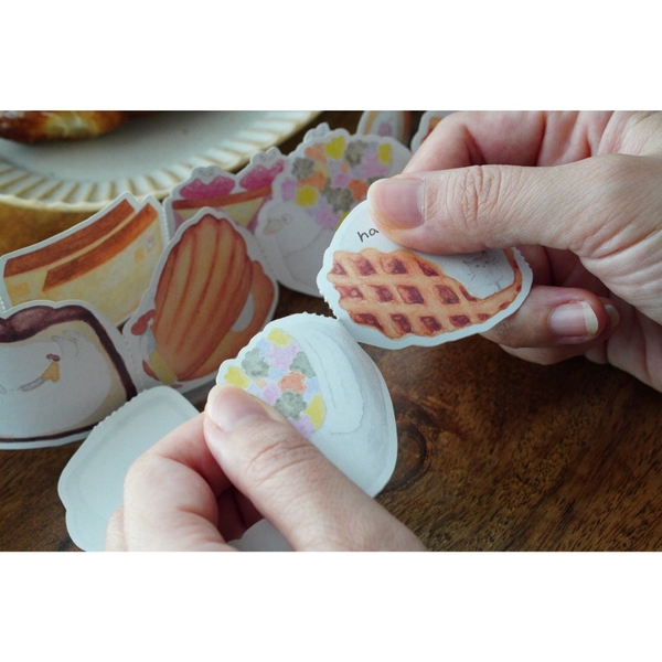 [Chiết] Các mẫu note cuộn cắt shape Ivy Snow Đài Loan