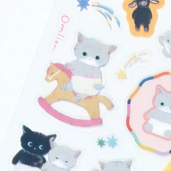Các mẫu Sticker Sheet chất PET 