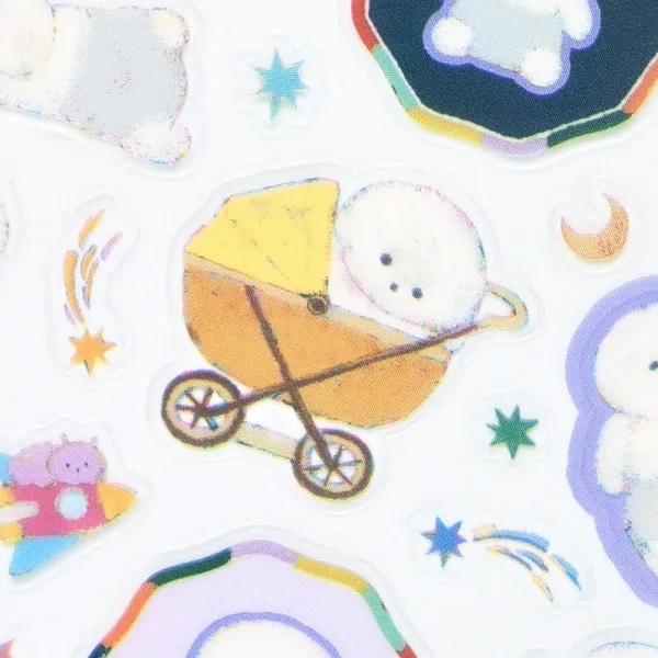 Các mẫu Sticker Sheet chất PET 