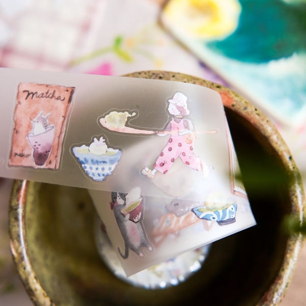 PET Tape Stickers - hình dán bế sẵn 