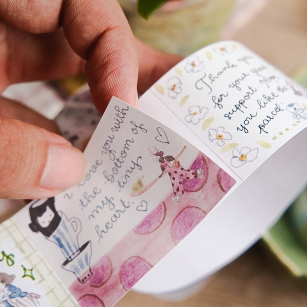 Giấy note cuộn - bế sẵn 