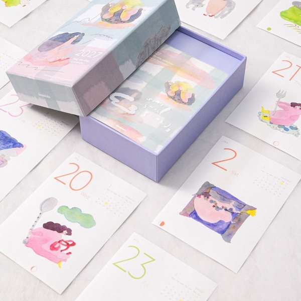 [PRE-ORDER] Lịch để bàn 365 ngày - 365 illustration Dodolulu 2027