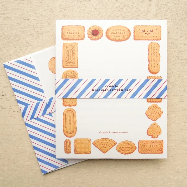 [2026] Set 12 tờ giấy viết thư kèm 4 phong thư Cozyca | Chính hãng Nhật Bản