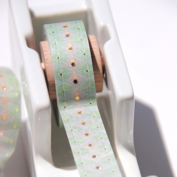 [2026] [Chiết 1m] Các mẫu washi ép nhũ Hologram vàng/ bạc Summer Collection hãng BOKI | Hàn Quốc