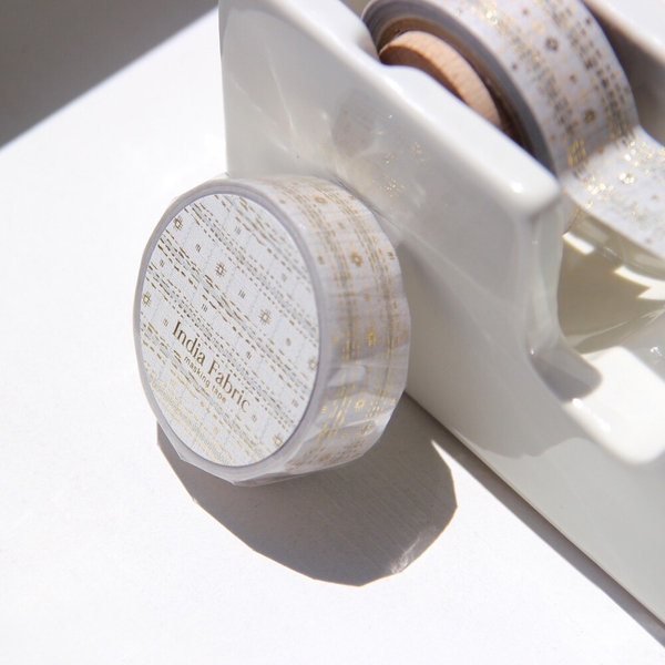 [2026] [Chiết 1m] Các mẫu washi ép nhũ Hologram vàng/ bạc Summer Collection hãng BOKI | Hàn Quốc