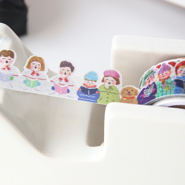 [Chiết 1m] các mẫu washi Die-cut hãng Boki | Chính hãng Hàn Quốc