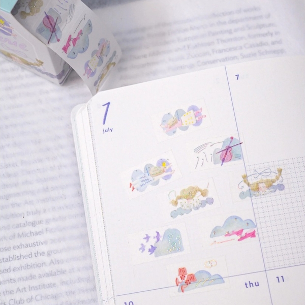 [Chiết] Các mẫu Label & Memo Sticker Roll hãng Dodolulu