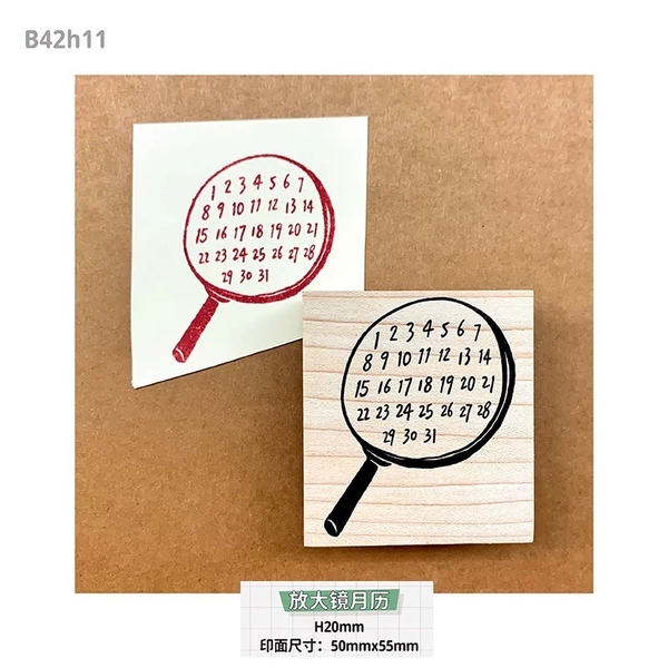 Các mẫu stamp gỗ chủ đề Recording Function hãng Molinta