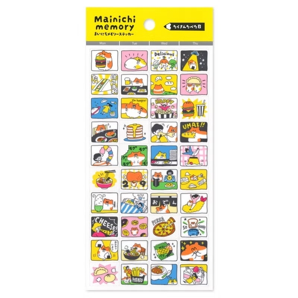 Các mẫu sticker sheet series 