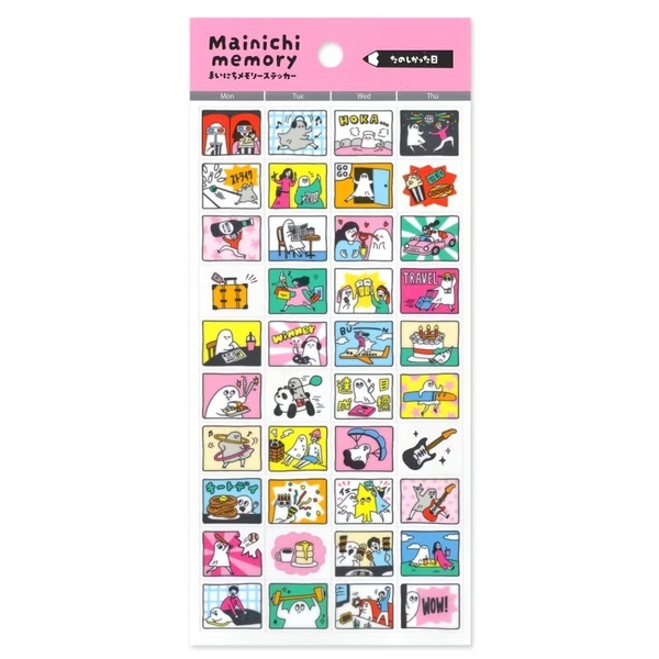 Các mẫu sticker sheet series 