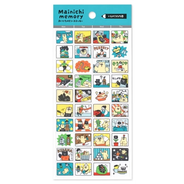 Các mẫu sticker sheet series 