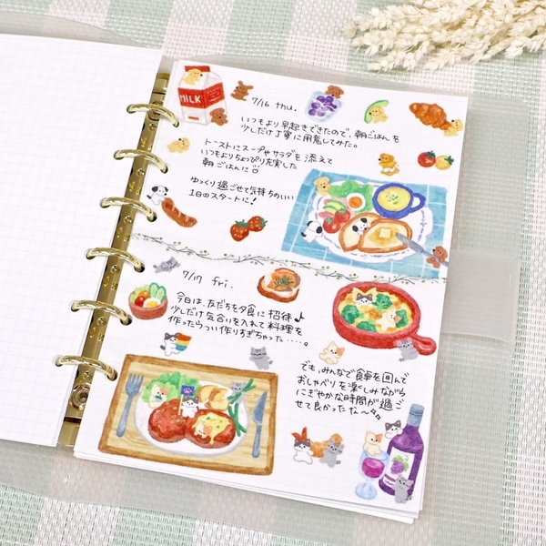 Các mẫu sticker sheet series 