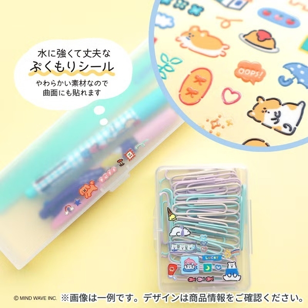 Các mẫu sticker sheet 3D nổi viền 