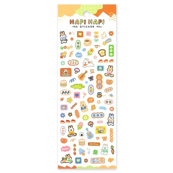 Các mẫu sticker sheet 3D nổi viền 