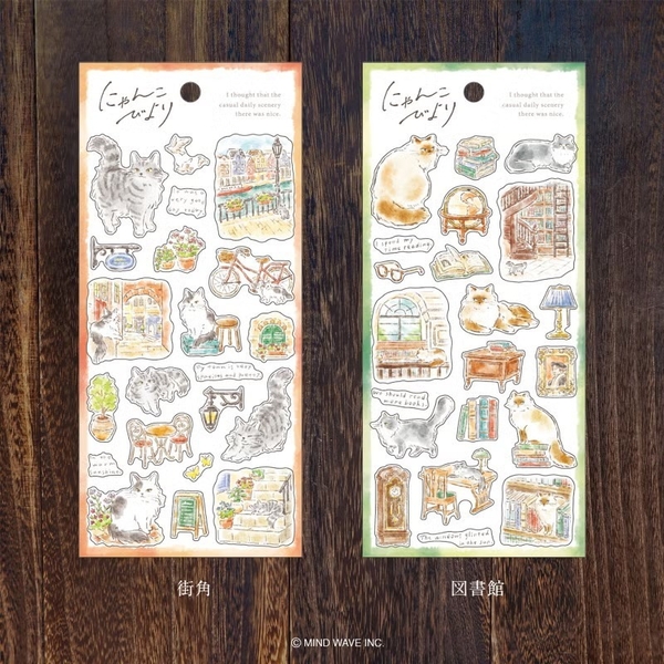 Các mẫu sticker sheet series 