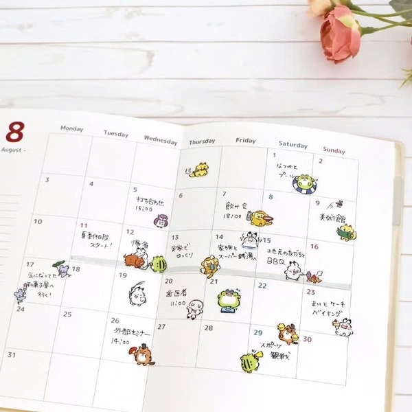 Các mẫu sticker sheet series 