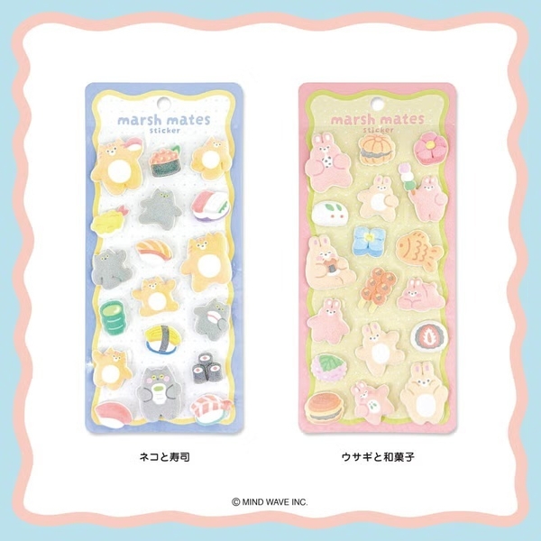 Các mẫu Sticker 3D puff 