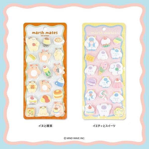 Các mẫu Sticker 3D puff 