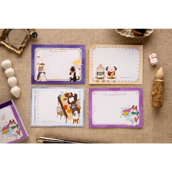 [Chiết 8 tờ] Các mẫu Memo Pad | hãng Ours