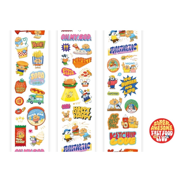 Các mẫu PET Tape và Sticky Roll từ Autumn Collection 2026 | hãng Ours Taiwan