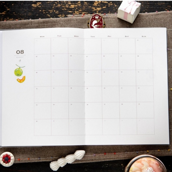Sổ kế hoạch Planner OURS The Reunion 2027 | hãng Ours