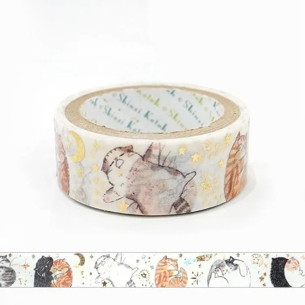 Các mẫu washi tape có nhũ series 