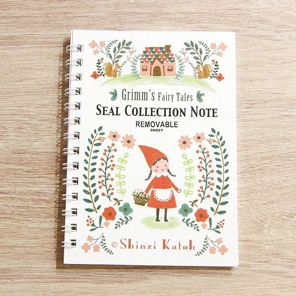 Sổ trữ sticker | Bìa còng | Giấy dày có lớp cán bóng | Hãng Shinzi Katoh