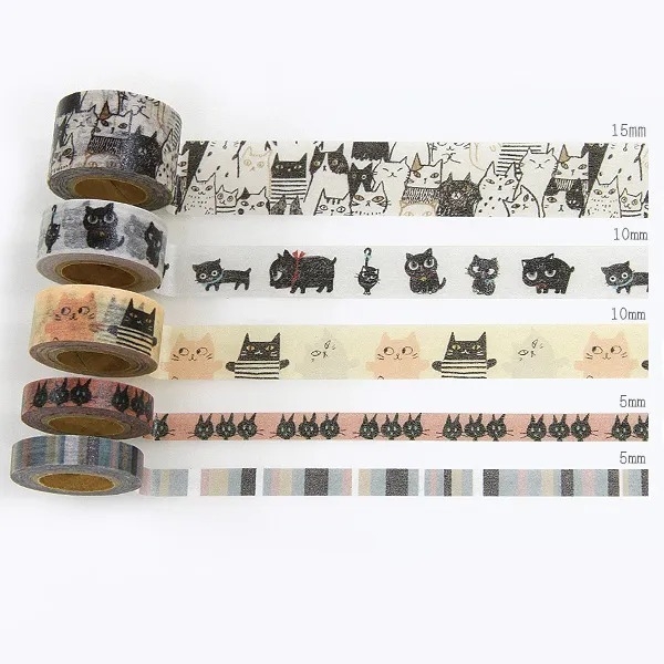 Các mẫu washi tape mini-sized Petit Mas Box by Shinzi Katoh | Nhật Bản