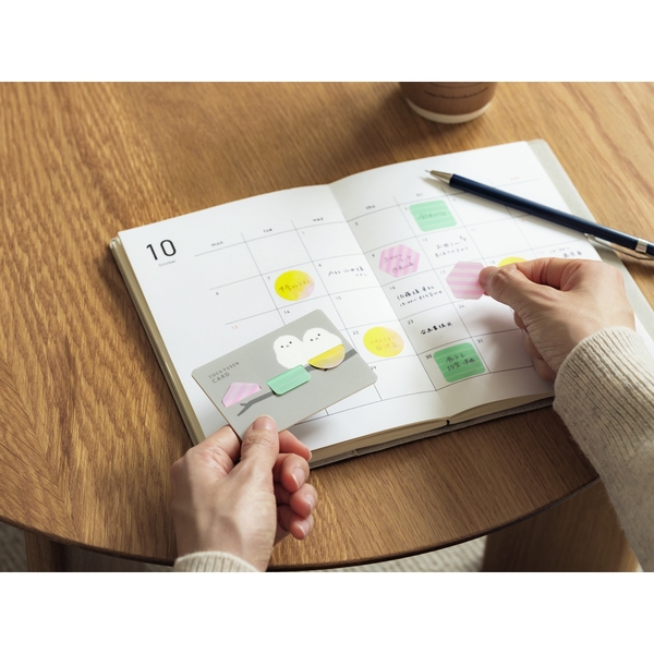 Các mẫu note sách Coco Fusen dạng Card | phiên bản Animal Limited