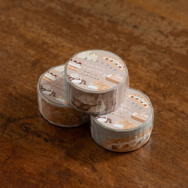 [Full cuộn] Các mẫu washi tape cắt sẵn (Kiritori) | Chính hãng Tegamisha