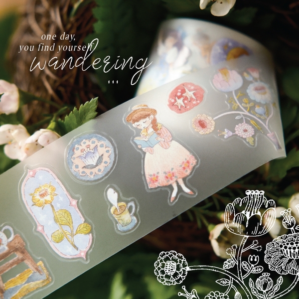 PET Tape Stickers - hình dán bế sẵn 