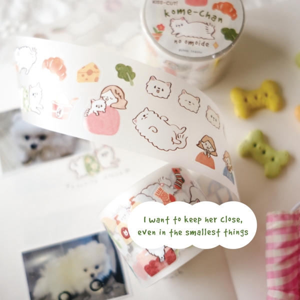 PET Tape Stickers - hình dán bế viền sẵn 
