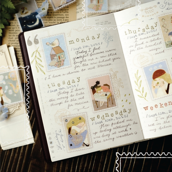 PET Tape Stickers - hình dán bế sẵn 