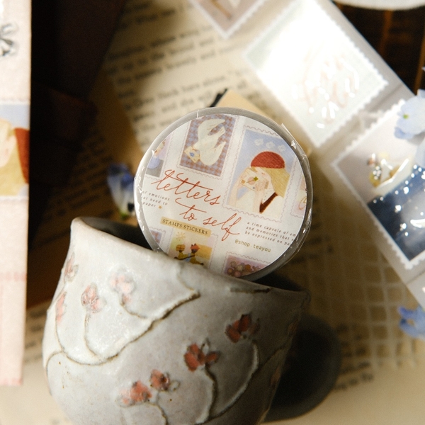 [Full cuộn] Các mẫu PET Tape stickers original nhà teayoushop